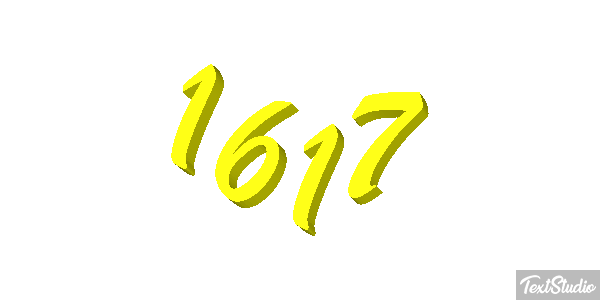 1617 Effet de texte
