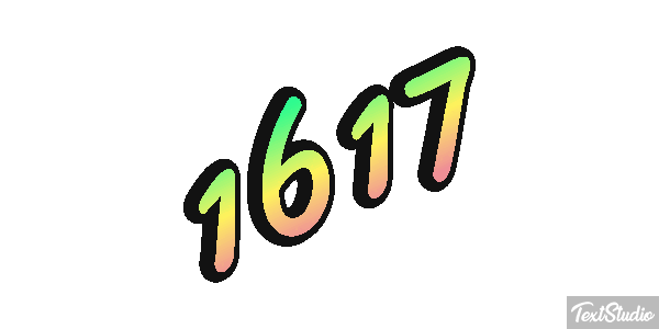 1617 Effet de texte