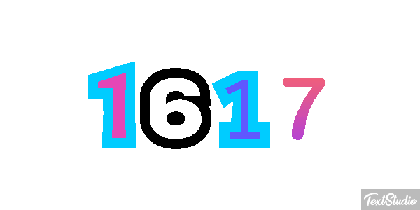 1617 Effet de texte
