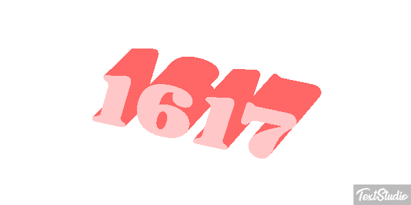 1617 Effet de texte
