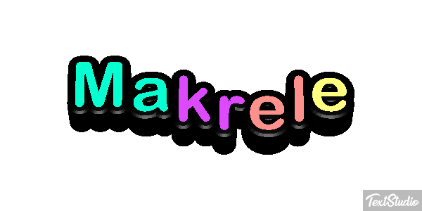 Makrele テキスト効果