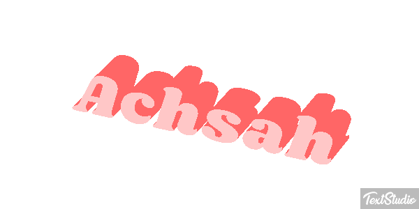 Achsah Texteffekt