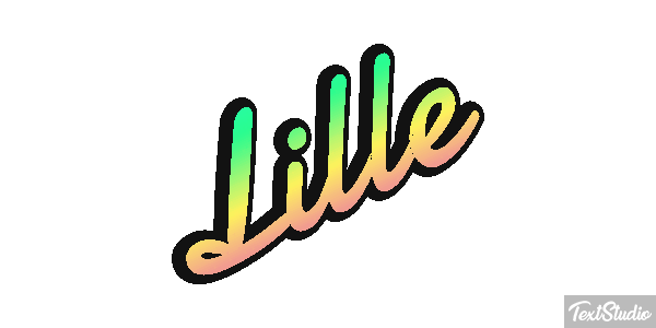 Lille Effetto testo