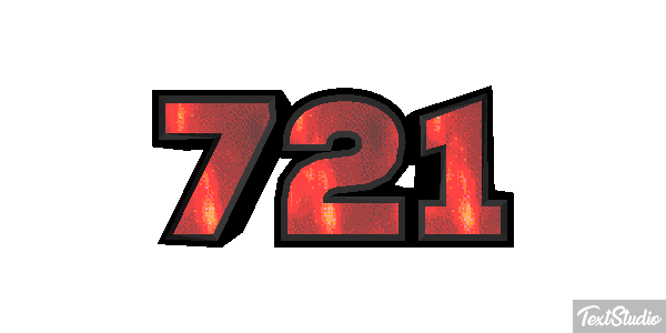 721 Текстовый эффект