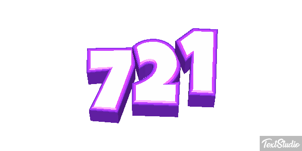 721 Текстовый эффект