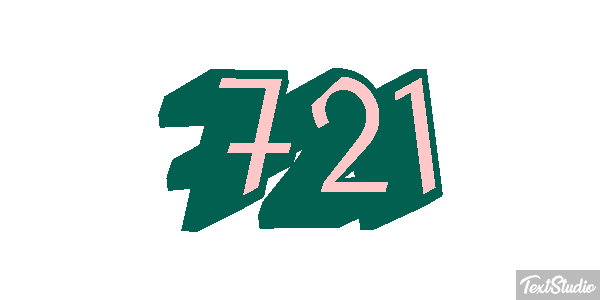 721 Текстовый эффект