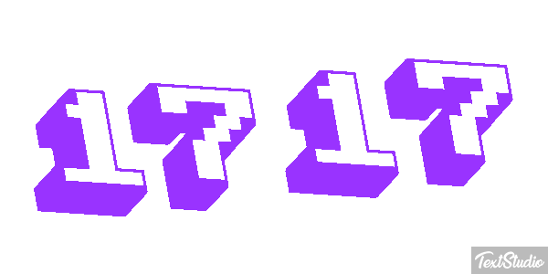 1717 Text effect