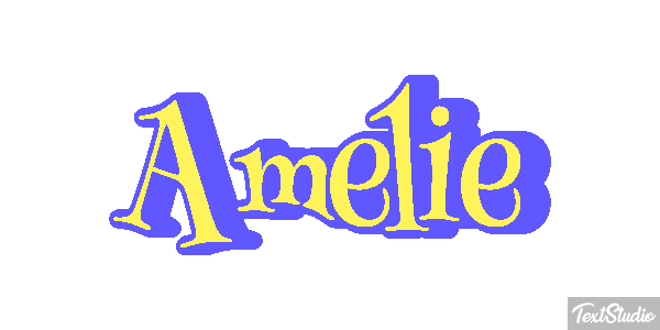 Amélie Efekt tekstowy