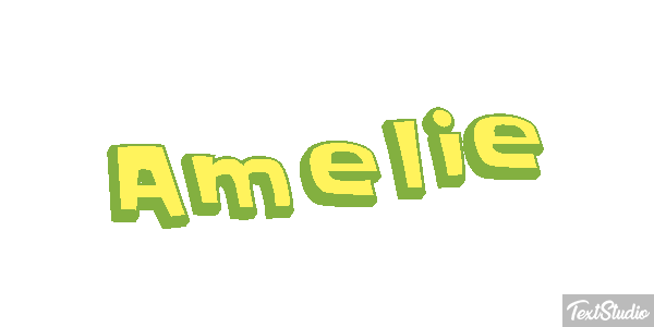 Amélie Efekt tekstowy