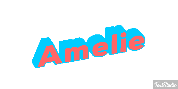 Amélie Efekt tekstowy
