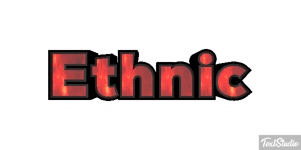Ethnic Efecto de texto