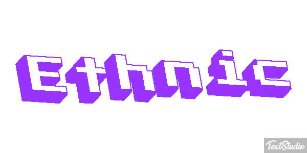 Ethnic Efecto de texto