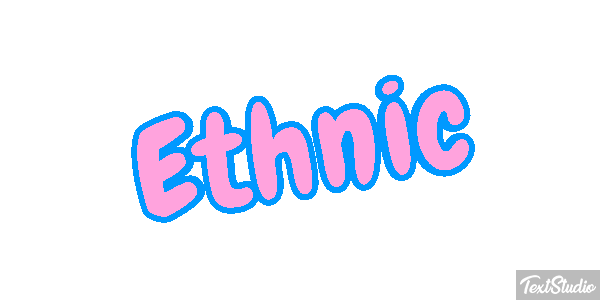 Ethnic Efecto de texto