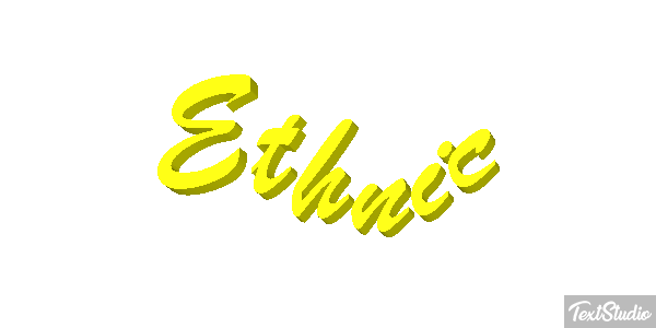 Ethnic Efecto de texto