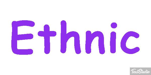 Ethnic Efecto de texto