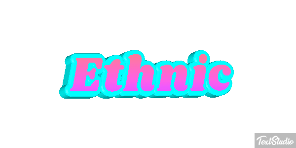 Ethnic Efecto de texto