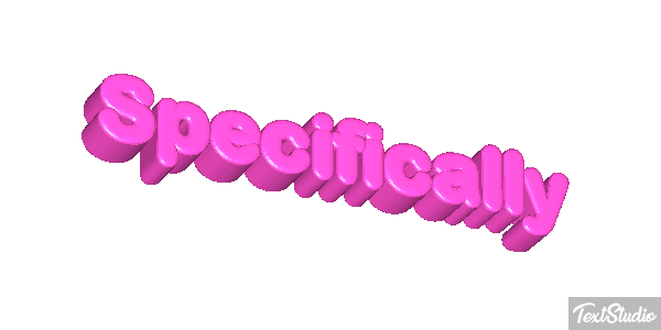 Specifically Text effect