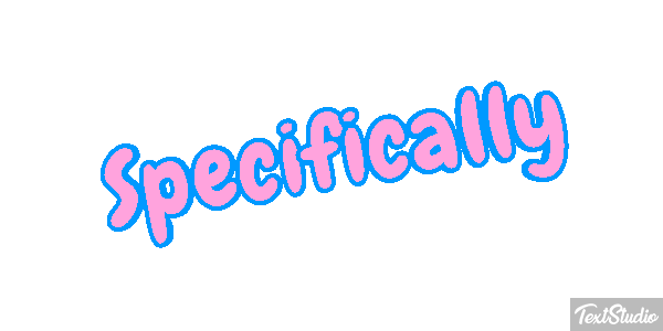 Specifically Text effect