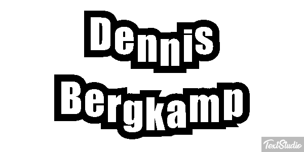 Dennis Bergkamp Efeito do texto