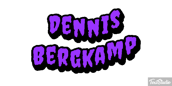 Dennis Bergkamp Efeito do texto