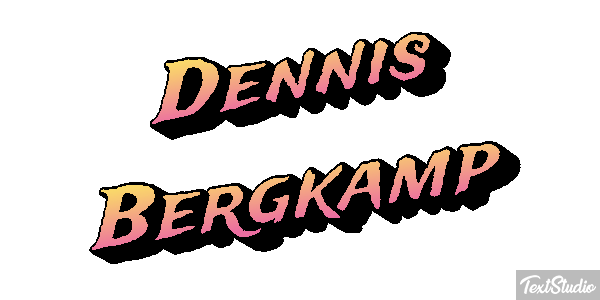 Dennis Bergkamp Efeito do texto