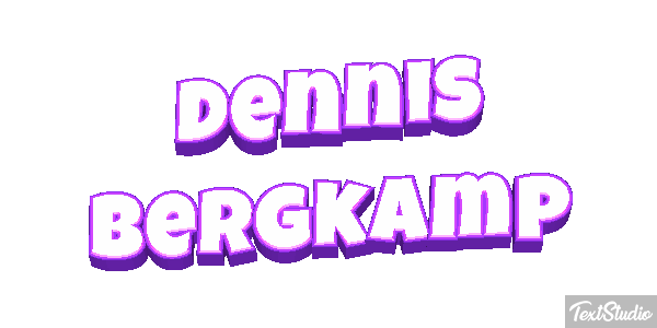 Dennis Bergkamp Efeito do texto