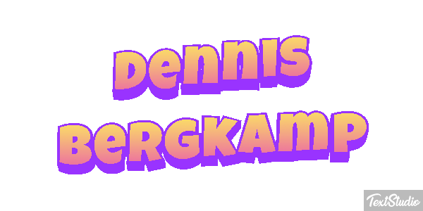 Dennis Bergkamp Efeito do texto