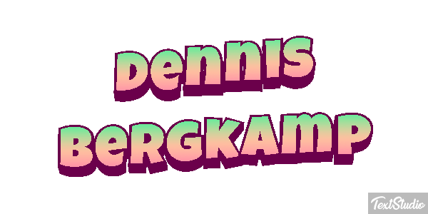 Dennis Bergkamp Efeito do texto
