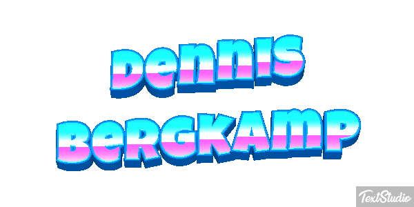 Dennis Bergkamp Efeito do texto
