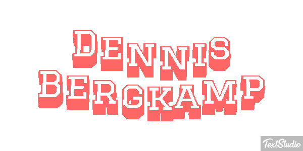 Dennis Bergkamp Efeito do texto