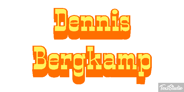 Dennis Bergkamp Efeito do texto