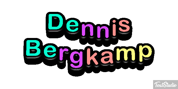 Dennis Bergkamp Efeito do texto