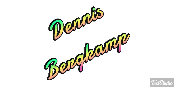 Dennis Bergkamp Efeito do texto