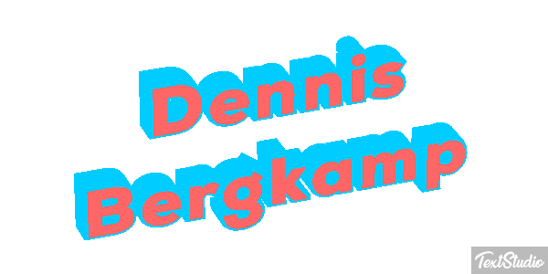 Dennis Bergkamp Efeito do texto