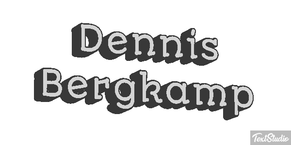 Dennis Bergkamp Efeito do texto