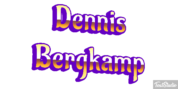 Dennis Bergkamp Efeito do texto