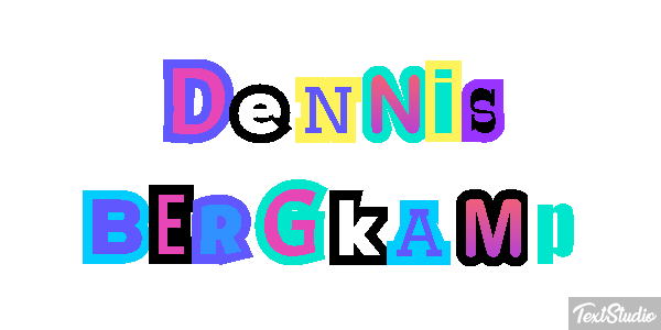 Dennis Bergkamp Efeito do texto