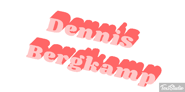 Dennis Bergkamp Efeito do texto