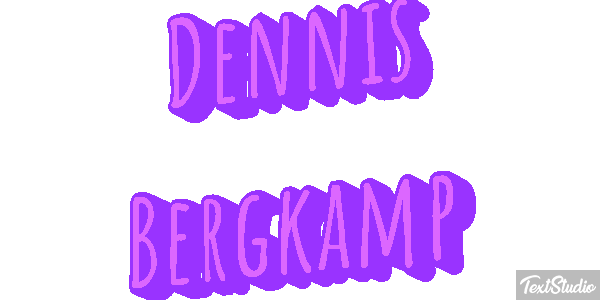 Dennis Bergkamp Efeito do texto
