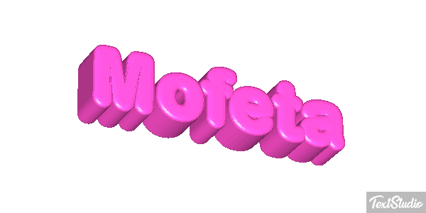 Mofeta Efecto de texto
