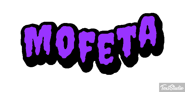 Mofeta Efecto de texto