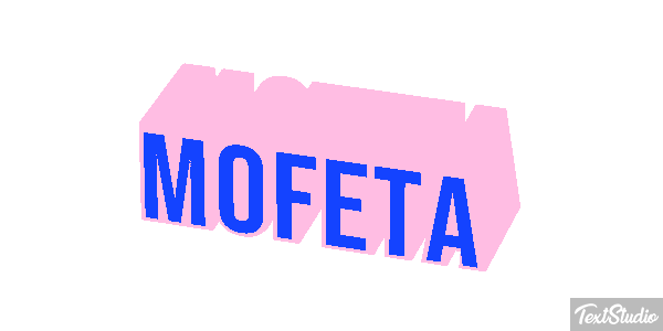 Mofeta Efecto de texto