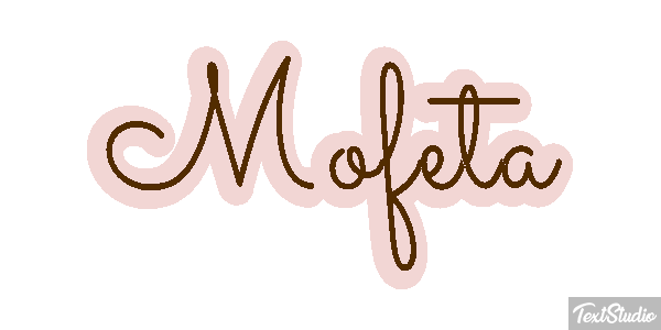 Mofeta Efecto de texto