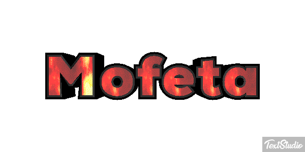 Mofeta Efecto de texto