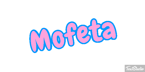 Mofeta Efecto de texto