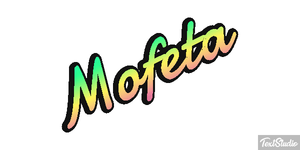 Mofeta Efecto de texto