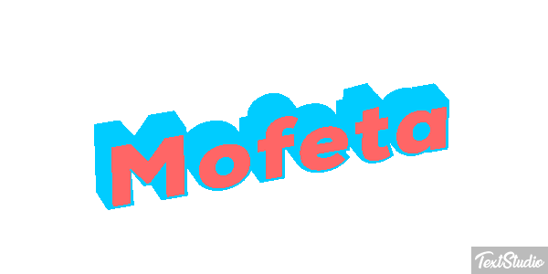 Mofeta Efecto de texto