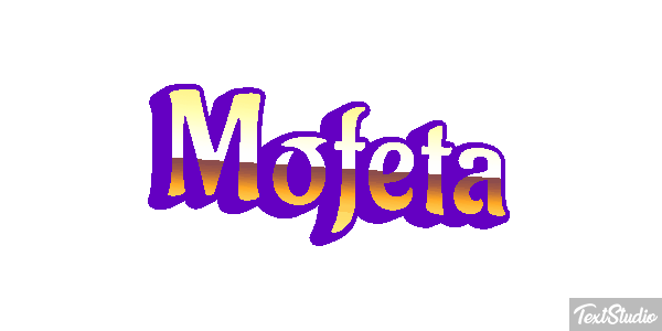 Mofeta Efecto de texto