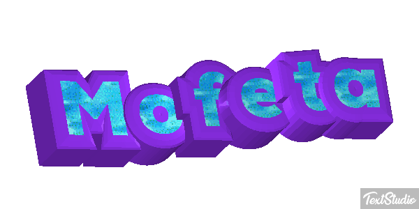 Mofeta Efecto de texto