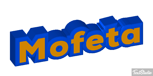 Mofeta Efecto de texto